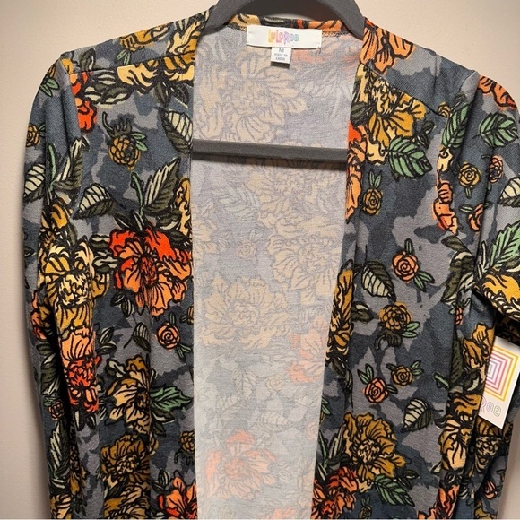 LulaRoe Sarah Long Sleeve Ankle Cardigan Cozy Slightly Thick Elegant Med 10-12 - Picture 13 of 16